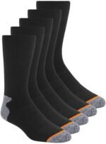 Weatherproof Vintage Men's Outdoor Wool Blend Crew Socks, 6-12 Shoe Size, 5 Pairs - Image 2