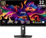 msi MAG 321UPX QD-OLED, 32" 4K UHD Quantum Dot OLED Gaming Monitor, 3840 x 2160, 0.03ms, 240Hz, True Black HDR 400, 15W USB Type C, HDMI, DP Port - Image 2