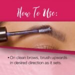 Ardell Brow Glue Clear – Strong Hold Eyebrow Gel for Lamination Lift, Long Lasting Brow Gel Styling Tool for Shaping & Setting Brows, Eye Makeup, 0.35 oz - Image 4