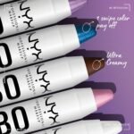 NYX PROFESSIONAL MAKEUP Jumbo Eye Pencil, Blendable Eyeshadow Stick & Eyeliner Pencil - Milk (White) - Image 4