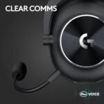 Logitech G PRO X 2 Lightspeed Wireless Gaming Headset, Detachable Boom Mic, 50mm Graphene Drivers, DTS:X Headphone 2.0—7.1 Surround, Bluetooth/USB/3.5mm Aux, for PC, PS5, PS4, Nintendo Switch - Black - Image 8