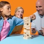 Official Hasbro Games Jenga Game | Digital Die for 6 More Ways to Play | Original Wood Block Game | Stacking Tower | Ages 6+ | 1+ Players | Party Games - Image 7