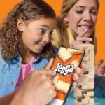 Official Hasbro Games Jenga Game | Digital Die for 6 More Ways to Play | Original Wood Block Game | Stacking Tower | Ages 6+ | 1+ Players | Party Games - Image 8