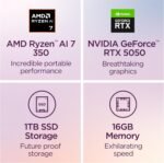 Lenovo IdeaPad Pro 5-2025 - 16" OLED 2880 x 1800 120Hz Display - 16GB Memory - 1 TB Storage - Ryzen AI 7 350 - NVIDIA GeForce RTX5050 - Windows 11 Home - Luna Grey - Image 6