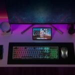 Redragon S107KS Wireless Gaming Keyboard and Mouse, RGB Backlit, 3 Mode (Wired/2.4G/BT), Up to 10,000 DPI Gaming Mouse with Software, Ultra Lightweight 65g, 25 Key Anti-Ghosting Keyboard for PC - Image 10