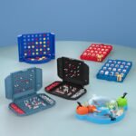 Hasbro Grab and Go! Bundle (4 Pack), Kids Travel Board Games, Battleship, Connect 4, Guess Who?, Hungry Hungry Hippos Games, 2 Players, Easter Gift for Kids, Ages 7+ - Image 4