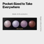 Revlon Crème Eyeshadow Palette, Illuminance Eye Makeup with Crease- Resistant Ingredients, Creamy Pigmented in Blendable Matte & Shimmer Finishes, 710 Not Just Nudes, 0.12 Oz - Image 7