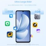 realme Note 70T 4G Smartphone 4+64GB, 6.75 inch Screen, Black, 90Hz Display, 6000mAh Battery, 32MP Camera, Powerful Octa-core Processor, ArmorShell Protection, IP54 - Image 3