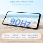 realme Note 70T 4G Smartphone 4+64GB, 6.75 inch Screen, Black, 90Hz Display, 6000mAh Battery, 32MP Camera, Powerful Octa-core Processor, ArmorShell Protection, IP54 - Image 4