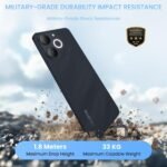 realme Note 70T 4G Smartphone 4+64GB, 6.75 inch Screen, Black, 90Hz Display, 6000mAh Battery, 32MP Camera, Powerful Octa-core Processor, ArmorShell Protection, IP54 - Image 9