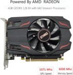 QTHREE Radeon RX 550 4GB Graphics Card,GDDR5 128-Bit,Video Card for PC Working with DP/HDMI/DVI-D Ports,ITX GPU,PCI Express 3.0 X8,DirectX 12 - Image 3