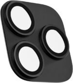 Rokform - Camera Lens Protector Compatible with the iPhone 17 Pro and 17 Pro Max, 9H Tempered Glass with Aluminum Body & Rings, Case Friendly (Clear) - Image 3