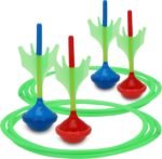 JOYIN Lawn Darts Game Set for Kids and Adults - Glow in The Dark Outdoor Lawn Games for Adults and Family, Soft Tip Darts Set for Kids Camping, Outside Yard - Image 7