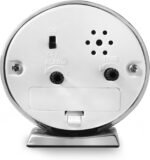 Westclox Classic Baby Ben Alarm Clock - Authentic 1964 Design, Reliable Beep White Alarm Clock, Battery Operated, Metal Bezel - Image 4