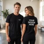 Bulk Custom T Shirts for Men Women, Personalized T Shirt with Your Own Text Logo Photo Name, Customized Cotton T-Shirts - Image 4