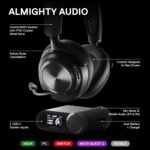 SteelSeries Arctis Nova Pro Wireless Xbox Multi-System Gaming Headset - Premium Hi-Fi Drivers - Active Noise Cancellation Infinity Power System - Stealth Mic - Xbox, PC, PS5, PS4, Switch, Mobile - Image 3