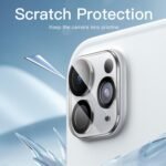 JETech Camera Lens Protector for iPad Pro 11-Inch M5/M4 and iPad Pro 13-Inch M5/M4, 9H Anti-Scratch HD Clear Tempered Glass, Full Coverage, Easy Installation, 3-Pack - Image 4