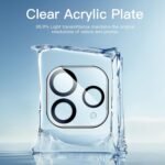 JETech Camera Lens Protector for iPad Pro 11-Inch M5/M4 and iPad Pro 13-Inch M5/M4, 9H Anti-Scratch HD Clear Tempered Glass, Full Coverage, Easy Installation, 3-Pack - Image 5