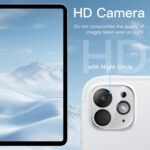 JETech Camera Lens Protector for iPad Pro 11-Inch M5/M4 and iPad Pro 13-Inch M5/M4, 9H Anti-Scratch HD Clear Tempered Glass, Full Coverage, Easy Installation, 3-Pack - Image 6