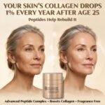 Peptide Cream & Collagen Cream for Face and Neck - Firming Anti-Aging Daily Moisturizer & Night Cream for Wrinkles and Fine Lines - Natural, Organic and Fragrance-Free - 1.7 fl oz 50ml - Image 3
