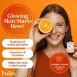 TruSkin Vitamin C Serum for Face - Anti Aging Face Serum with Hyaluronic Acid & Vitamin E - Brightening Formula for Improving Appearance of Dark Spots, Fine Lines & Wrinkles - All Skin Types, 1 fl oz - Image 5