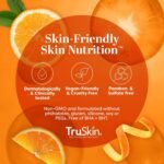 TruSkin Vitamin C Serum for Face - Anti Aging Face Serum with Hyaluronic Acid & Vitamin E - Brightening Formula for Improving Appearance of Dark Spots, Fine Lines & Wrinkles - All Skin Types, 1 fl oz - Image 8