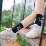 Meloday 10 PACK Crazy Funny Emotion Crew Socks Soft Cotton - 10 different fun designs and color per pack - Image 6