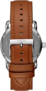 Fossil Men's Copeland Quartz Stainless Steel and Leather Three-Hand Watch for Men - Image 3