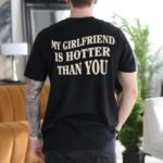 Custom Bootleg Girlfriend Shirts for Men - Personalized I Love My Girlfriend Shirt - Valentines Couple Tshirt - Image 4