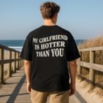 Custom Bootleg Girlfriend Shirts for Men - Personalized I Love My Girlfriend Shirt - Valentines Couple Tshirt - Image 8
