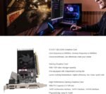 Zunate GT210 1GB DDR3 Graphics Card, 2560x1600 Resolution, DVI/VGA/HDMI Outputs, PCI Express with Built-in Fan, for Office and Gaming - Image 4