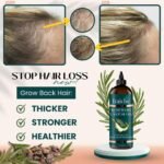 Live Fraiche Rosemary Castor Oil for Hair Growth 16oz - Rosemary Oil for Hair Growth and Thickening Pure Blend to Reduce Loss and Promote a Healthy Scalp - Image 3