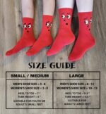 Meloday 10 PACK Crazy Funny Emotion Crew Socks Soft Cotton - 10 different fun designs and color per pack - Image 8