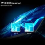 Acer Nitro 27" WQHD 2560 x 1440 PC Gaming IPS Monitor | AMD FreeSync Premium Up to 180Hz Refresh 0.5ms DCI-P3 95% 1 Display Port 1.2 & 2 HDMI 2.0 XV271U M3bmiiprx,Black - Image 3