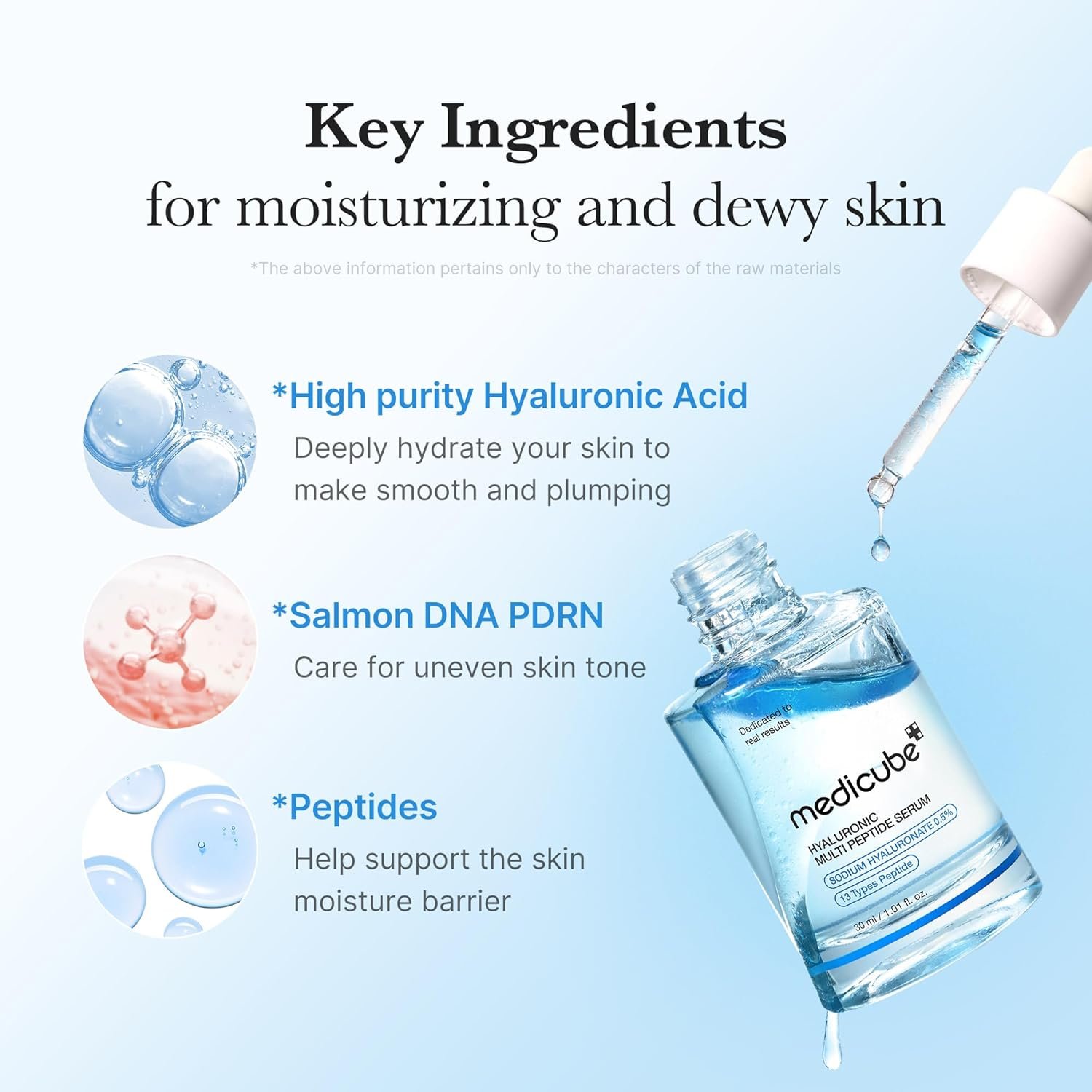 medicube Hyaluronic Multi Peptide PDRN Serum for Glowing and Soothing | Lightweight Water Plumping Radiant Facial Serum for All Skin Type, Hydrating Moisturizer, Korean Skincare | 30ml 1.01fl.oz. - Image 4