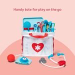 Melissa & Doug Get Well Doctor Kit, 25-Piece Toddler Doctor Play Set, Realistic Pretend Play Toys & Accessories, Preschool Toys for Girls & Boys Ages 3+ - Image 8
