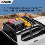 Heavy Duty Top Roof Rack Compatible with 2024 2025 2026 Tacoma Double Cab 4 Doors (4th Gen) /No Drilling/Aluminum Crossbar/Anti-Rust/with Slide Groove - Image 4