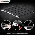 Heavy Duty Top Roof Rack Compatible with 2024 2025 2026 Tacoma Double Cab 4 Doors (4th Gen) /No Drilling/Aluminum Crossbar/Anti-Rust/with Slide Groove - Image 5