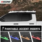 Heavy Duty Top Roof Rack Compatible with 2024 2025 2026 Tacoma Double Cab 4 Doors (4th Gen) /No Drilling/Aluminum Crossbar/Anti-Rust/with Slide Groove - Image 7