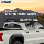 Heavy Duty Top Roof Rack Compatible with 2024 2025 2026 Tacoma Double Cab 4 Doors (4th Gen) /No Drilling/Aluminum Crossbar/Anti-Rust/with Slide Groove - Image 8