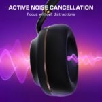 Turtle Beach Stealth Pro II Premium Multiplatform Wireless Gaming Headset for PC, PlayStation 5, PS4, Hi-Res 24-bit Audio, Noise Cancellation, Rechargeable Battery, Bluetooth, Boom Mic, Black - Image 5