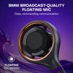 Turtle Beach Stealth Pro II Premium Multiplatform Wireless Gaming Headset for PC, PlayStation 5, PS4, Hi-Res 24-bit Audio, Noise Cancellation, Rechargeable Battery, Bluetooth, Boom Mic, Black - Image 9