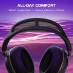 Turtle Beach Stealth Pro II Premium Multiplatform Wireless Gaming Headset for PC, PlayStation 5, PS4, Hi-Res 24-bit Audio, Noise Cancellation, Rechargeable Battery, Bluetooth, Boom Mic, Black - Image 12