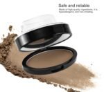 Boobeen Eyebrow Seal Stamp Powder - Waterproof 3 Seconds Eye Make Up Nature Coloring Kit - Creates Natural Looking Brows for Makeup Beginners - Image 5