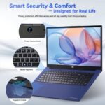 NIMO 17.3" Laptop, AMD Ryzen 7 7735HS (8C/16T, Up to 4.75GHz), 16GB DDR5 RAM, 256GB PCIe 4.0 SSD, 100W PD Fast Charging, FHD Display, Backlit KB, Fingerprint, SD Card Reader, Windows 11 Home - Image 6