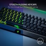 Razer BlackWidow V4 Mini HyperSpeed Wireless Hot Swappable 65% Gaming Keyboard: HyperSpeed Wireless & Bluetooth 5.0 - Orange Switches Tactile & Quiet - Phantom Pudding Keycap - 200 Hr Battery - Image 6