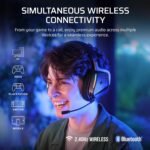 Corsair Void v2 MAX Wireless Multiplatform Gaming Headset for Xbox Series X|S, Xbox One, PC, PS5, PS4, Switch 2, Mobile - Simultaneous 2.4GHz+Bluetooth, 70Hr Battery, Clear Microphone - Carbon - Image 3