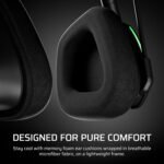Corsair Void v2 MAX Wireless Multiplatform Gaming Headset for Xbox Series X|S, Xbox One, PC, PS5, PS4, Switch 2, Mobile - Simultaneous 2.4GHz+Bluetooth, 70Hr Battery, Clear Microphone - Carbon - Image 8