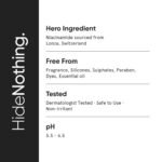 Minimalist 5% Niacinamide Serum with Hyaluronic Acid for Clear Skin | Reduces Blemishes/Acne Marks, Pore minimizer, Repairs & Soothes skin | For Women & Men | 1 Fl Oz / 30 ml - Image 5