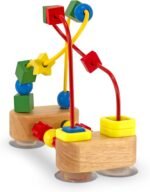 Melissa & Doug First Bead Maze - Wooden Educational Baby Toy with Suction Cups, for Floor, High Chair or Toddler Table, Toddler Toys for Girls & Boys Ages 1+ - Image 5